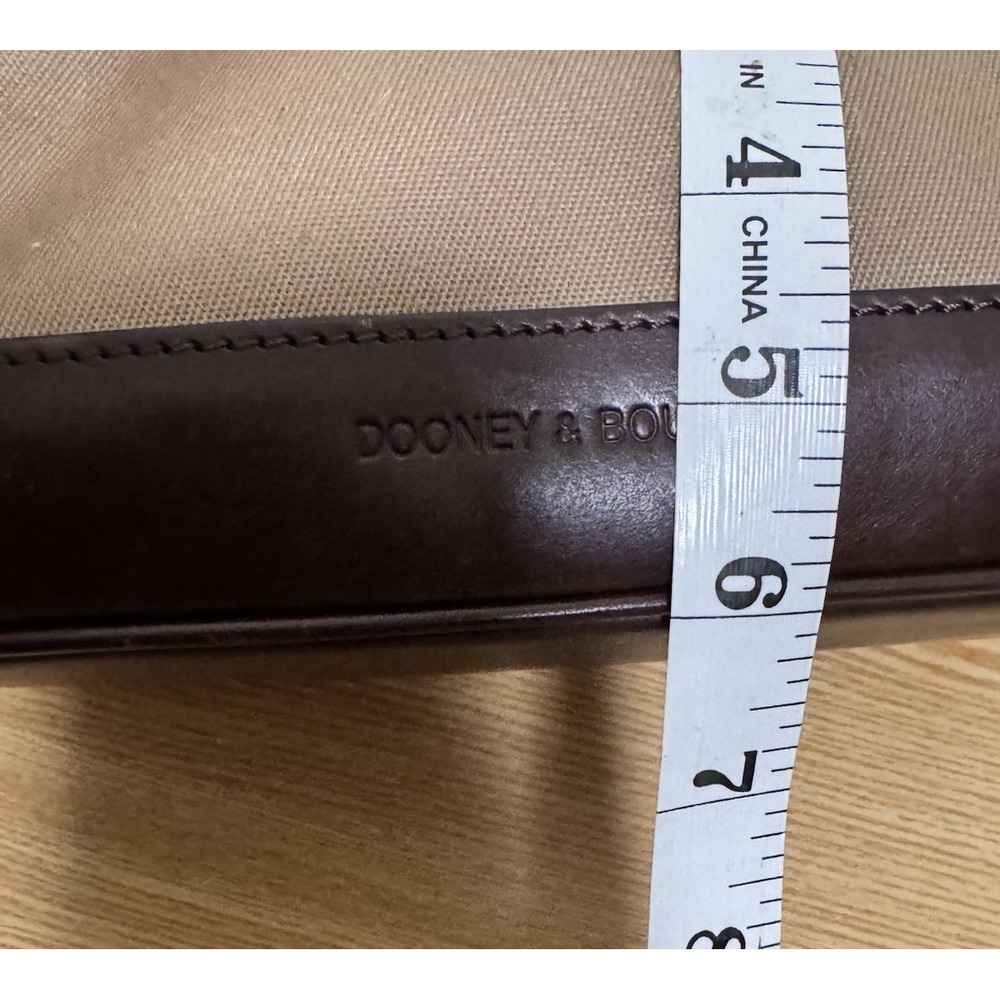 Dooney and Bourke Canvas/ Leather Dopp kit collapsable toiletries travel bag VTG - Picture 9 of 9